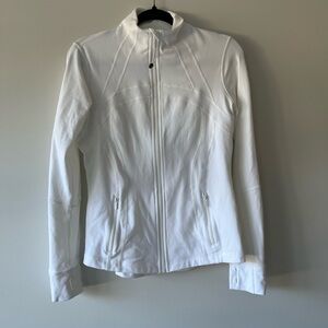 Lululemon White Define Jacket - Size 10 Like New